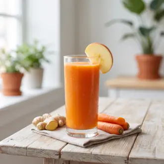 apple zing juice - Ginger and Glo