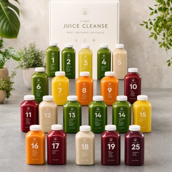 Detox Cleanse Package 5 Day - Ginger and Glo