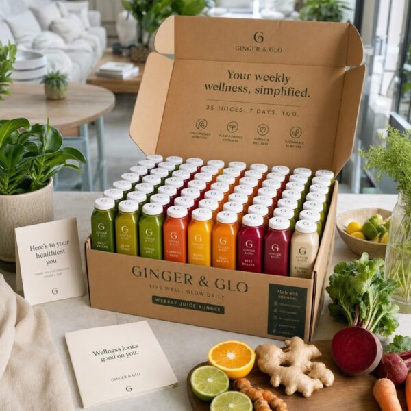 Ginger & Glo Detox Packages Weekly Bundle