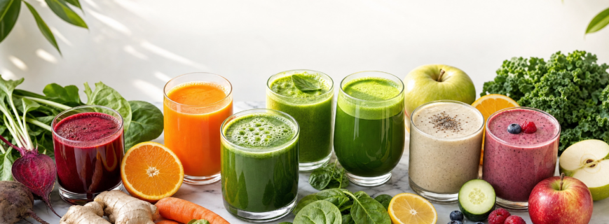 Fresh Juices and Green Smoothies