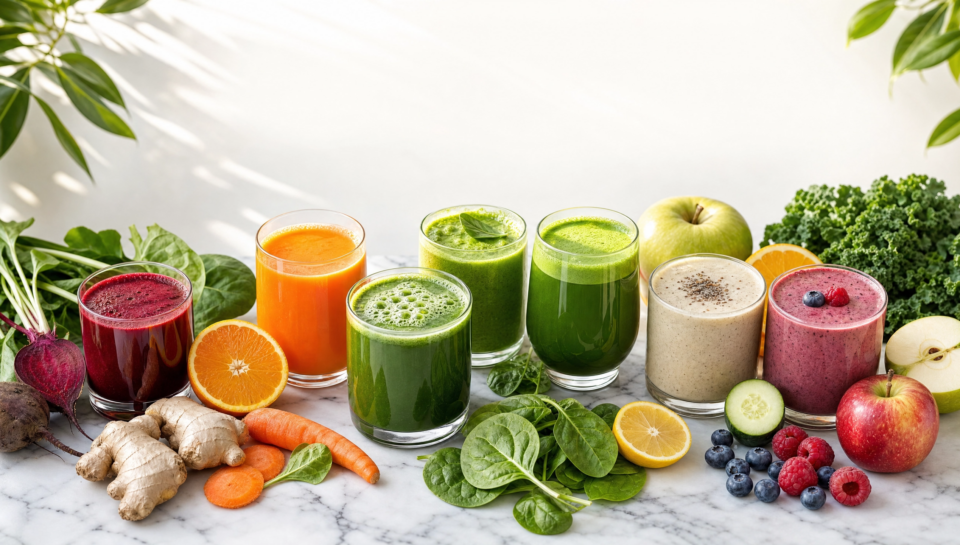 Fresh Juices and Green Smoothies